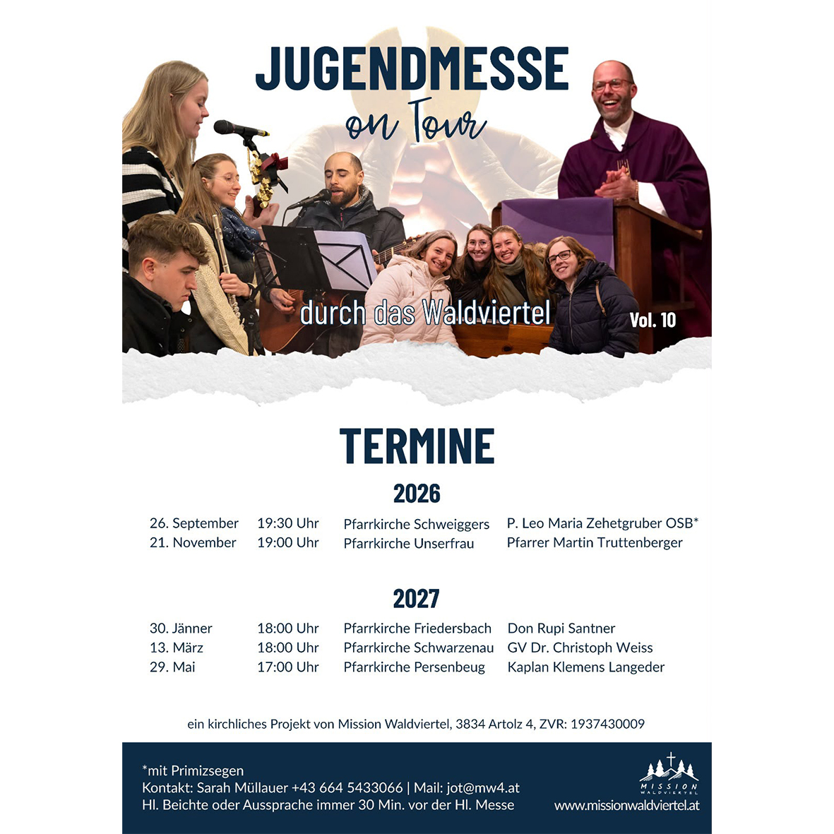 Ankünder Jugendmessen